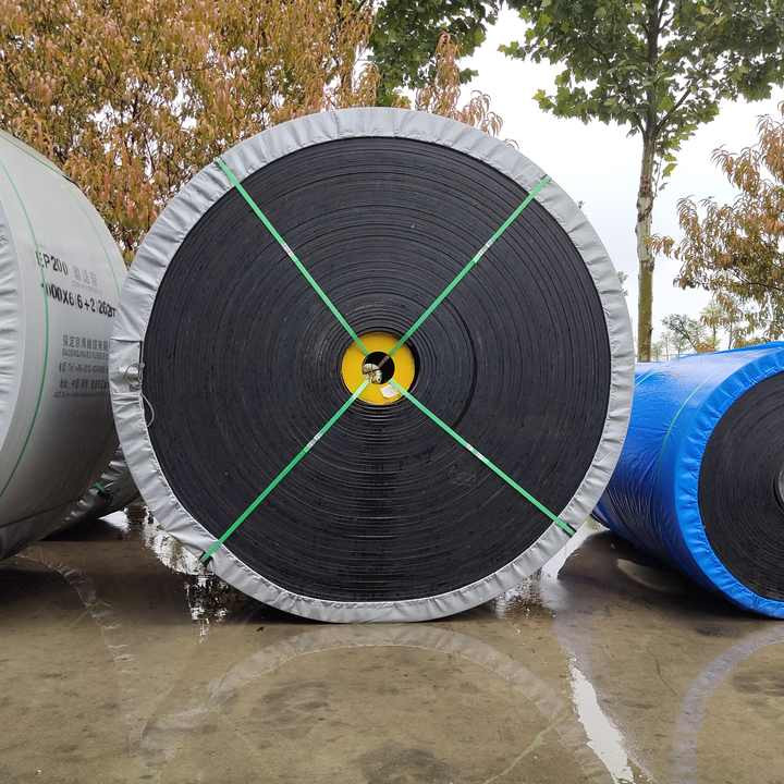 ST1000 Wire Rope Conveyor Belt With Good Trough Forming And Flexural Resistance For Heavy-Duty Material Transportation