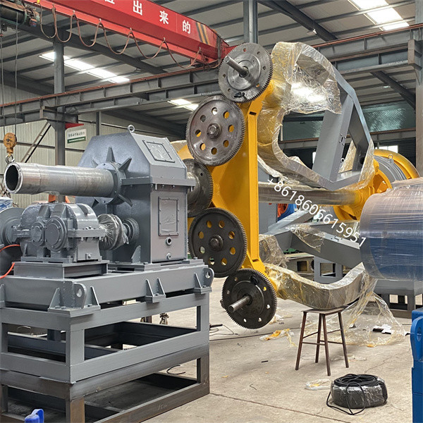 Siemens Motor Driving Laying Up Machine Automatic 1600/1+3 Core Of Ariel Bunched Cables