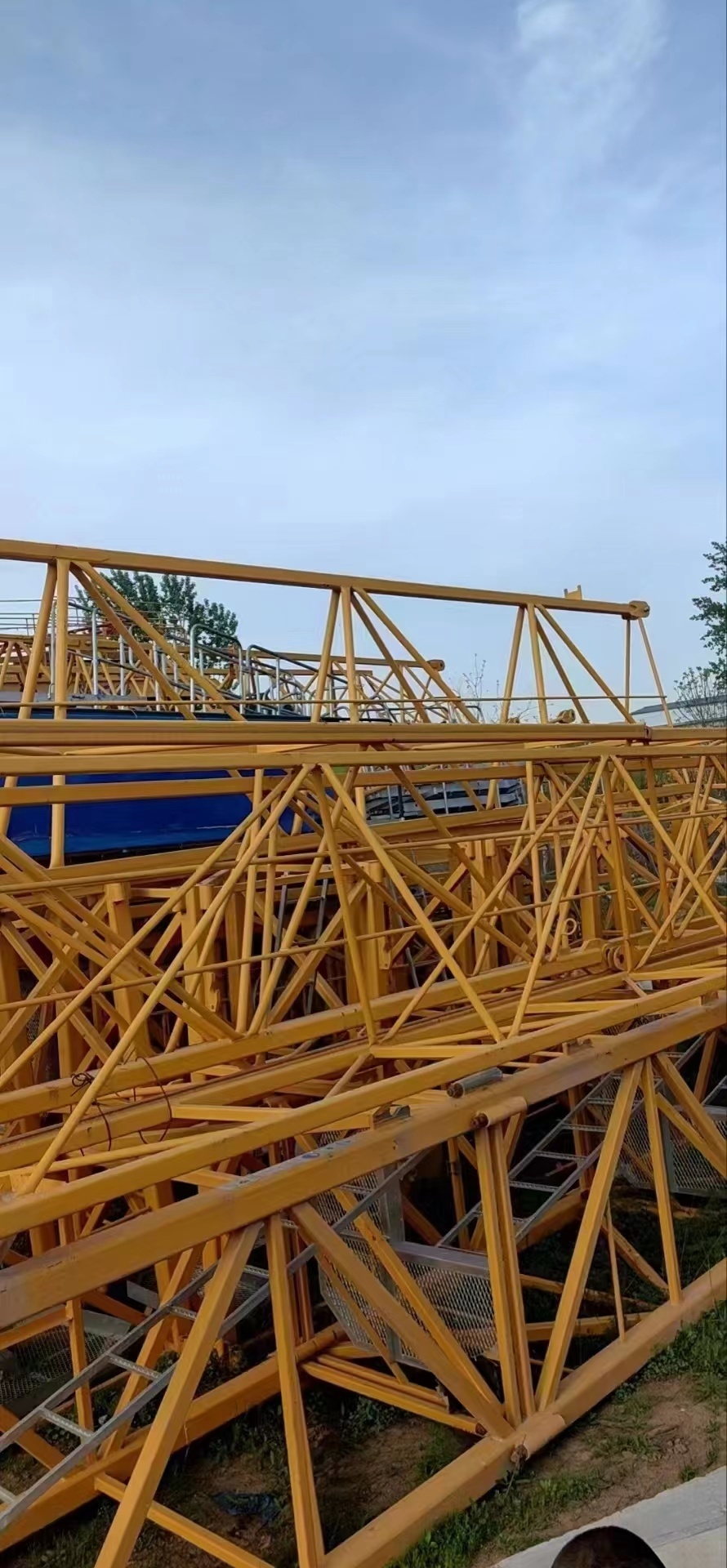 Sell Used 19 and 20 Year Zoomlion Flat Head Tower Crane