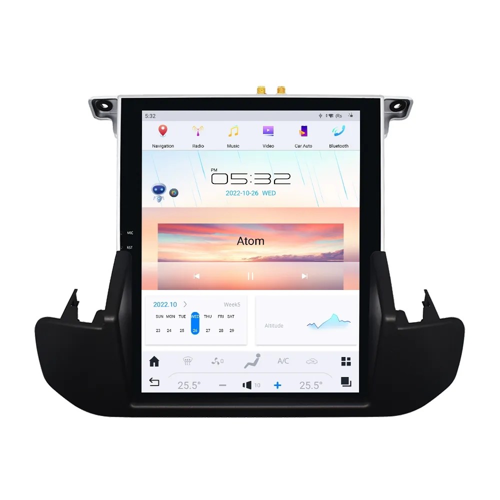 10.4 Inch Car radio For 2009--2016 Range Rover Discovery 4 GPS Navigation Multimedia Player Wireless Carplay BT 4G
