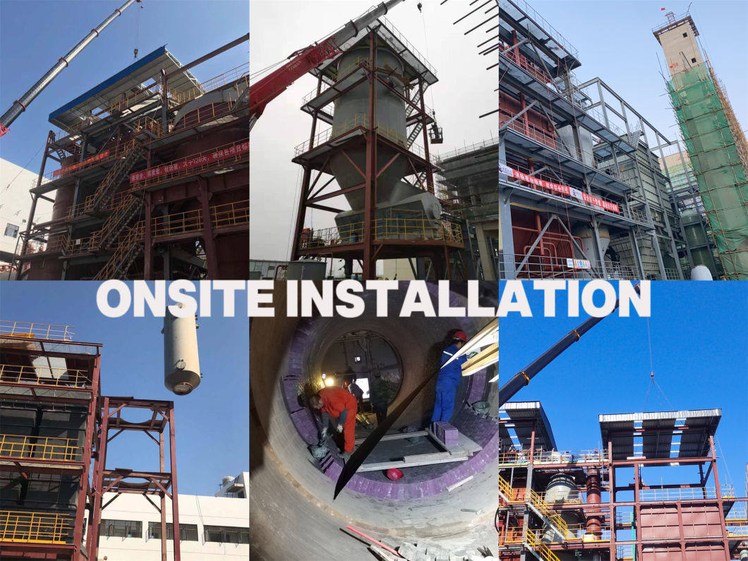 Customized Rotary Kiln Incinerator Hospital Waste Management For Burning Treatment