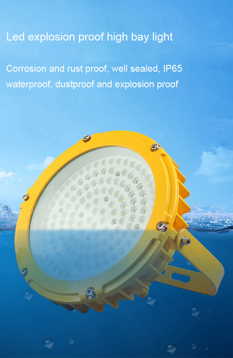100w Explosion Proof LED High Bay Light 10000Lm IP65 Protection