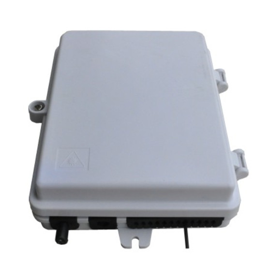 24 Core FTTH Drop Cable Distribution Box ABS Plastic Material Ultra Violet Resistant
