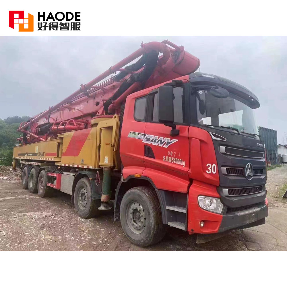 Maximize Your Productivity with Sany 65m Concrete Boom Pump Truck 54000kg Total Weight