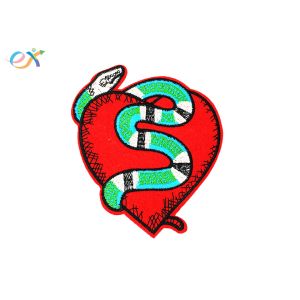 Emergency Logo Iron On Embroidered Patches Size Customized With Laser Cut