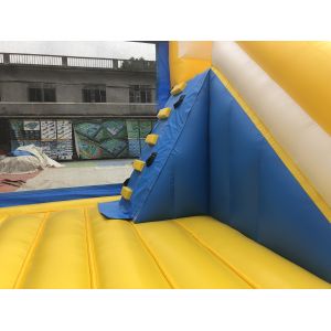 Portable Colourful Inflatable Bouncer Outdoor Playground Equipment Round Combo