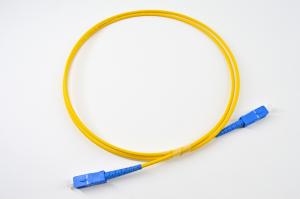  Customized Length Optical Fiber Patch Cord SC SC SM/MM/OM3 PVC/OFNR/LSZH UPC/APC Manufactures