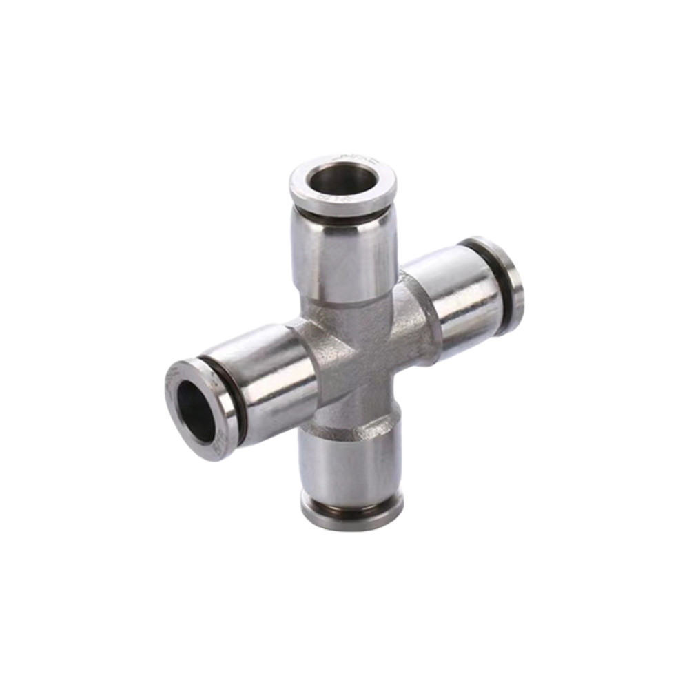 Hardware Parts Powder Metallurgy Injection Molding of Stainless Steel Pneumatic Joint PHF for Customized Sizes
