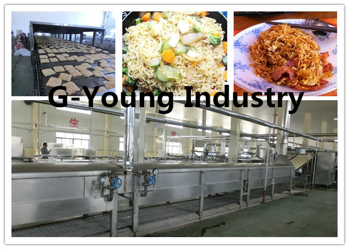 Stainless Steel Instant Noodle Making Machine , Fully Automatic Noodles Making Machine