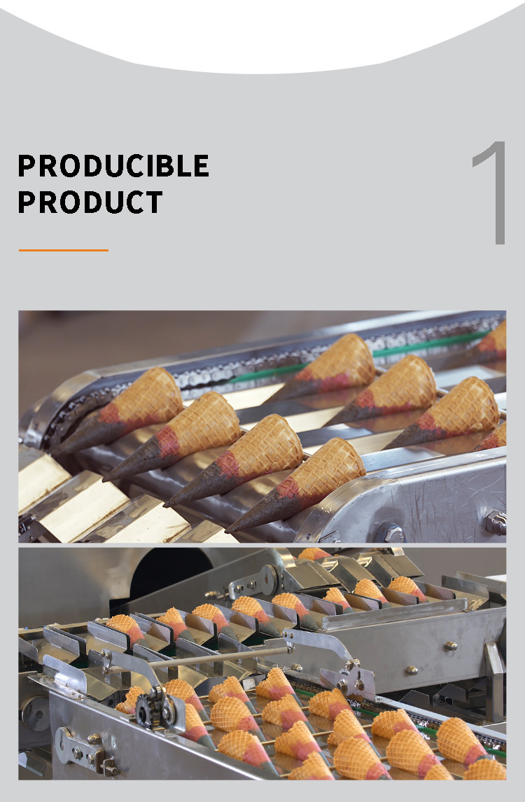 Multifunctional Automatic Crisp Tube Production Line , 47 240mm*240mm Baking Templates.