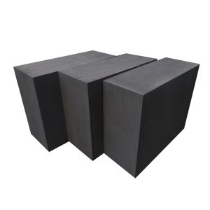 Customized Dark Grey Carbon Graphite Block Isostatic High Pure Graphite
