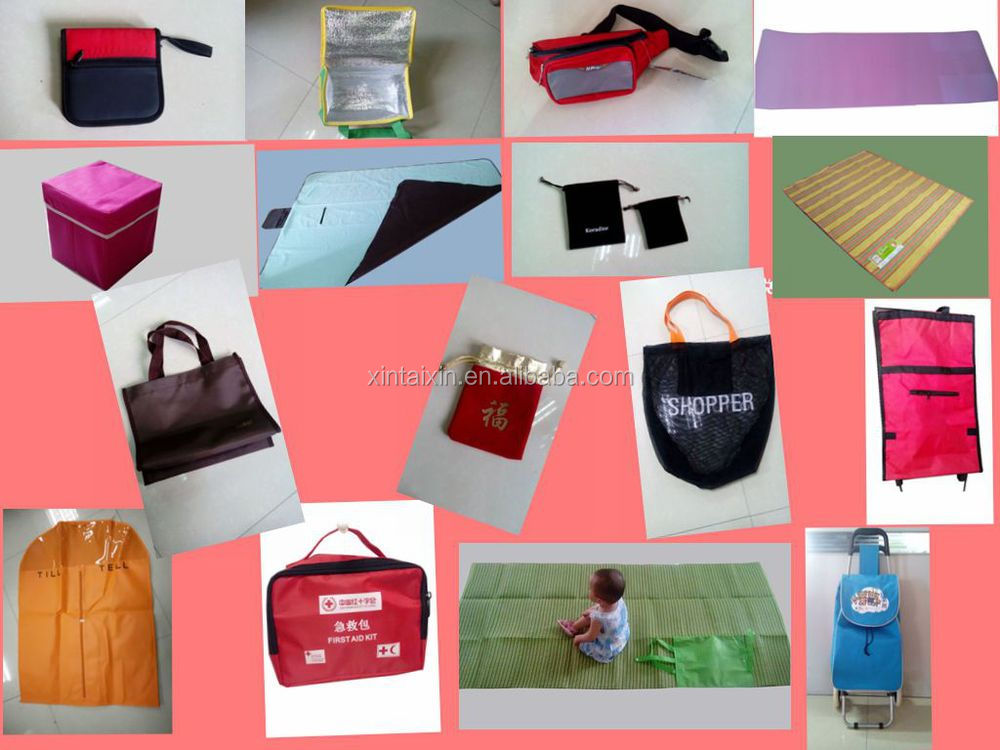 Foldable Non Woven Garment Storage Bag Zipper Top Plastic Dry Cleaning Bags