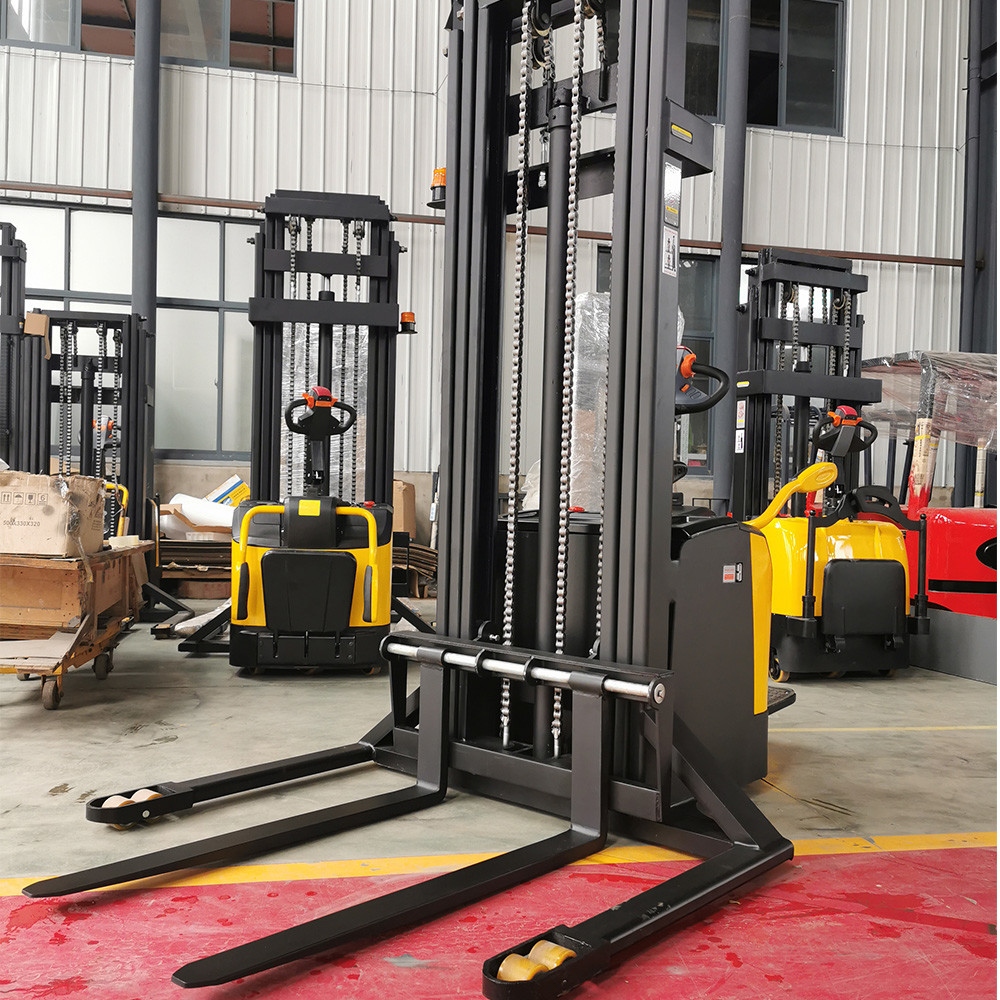 MOS Control Electric Pallet Lift Stacker 5000mm Working Height