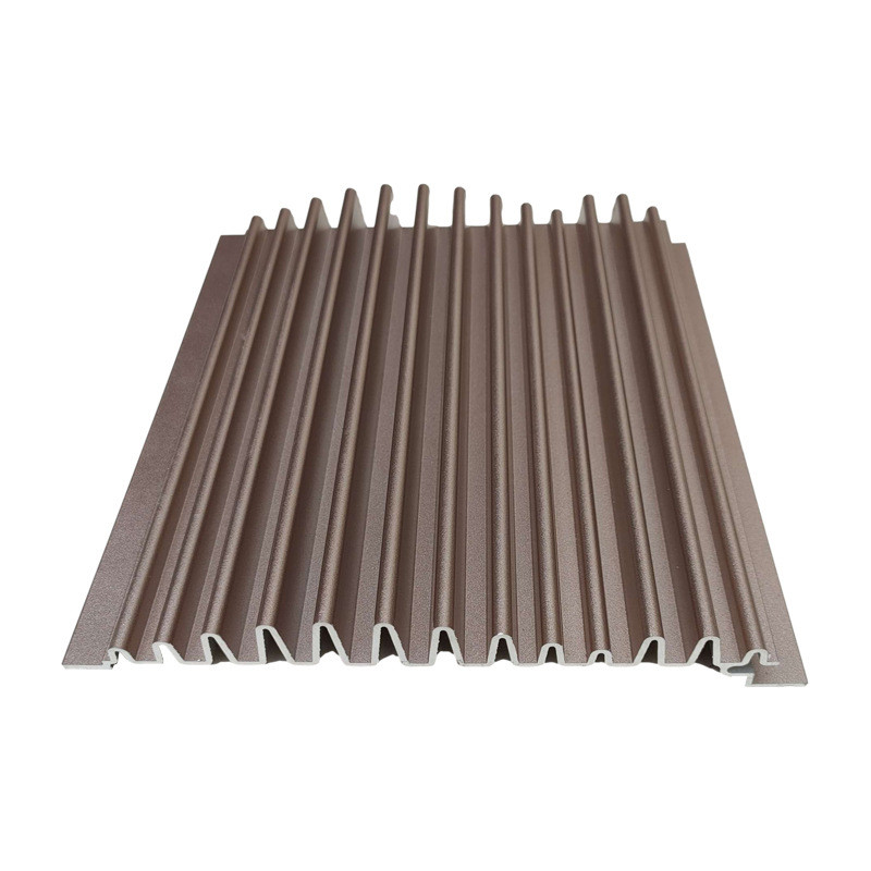 Aluminium Alloy Curtain Wall Profile Perforated Exterior Facade Metal Panels
