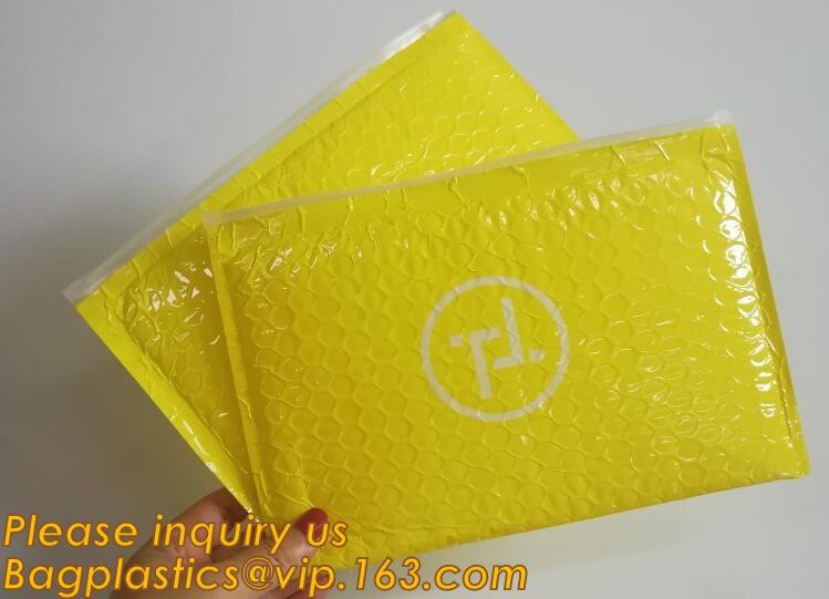 Custom Bubble Zip lockkk Packaging Bag Slider Padded Bag,Anti Shock Plastic PE Material Mailer Zip Lock Padded Bag /Slider