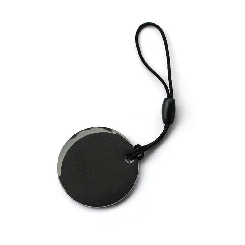 LF Waterproof T5577 RFID Epoxy Tag Custom Key Fob Rewritable 125 KHz