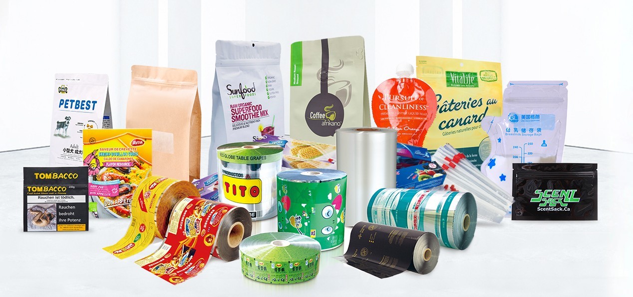 Custom Printed High Quality Kraft Paper Resealable Bags For Food