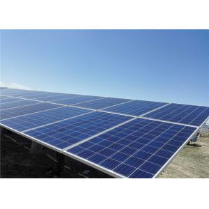 Fully Adjustable Mounting System Ground Solar Racking Structure Aluminum Alloy