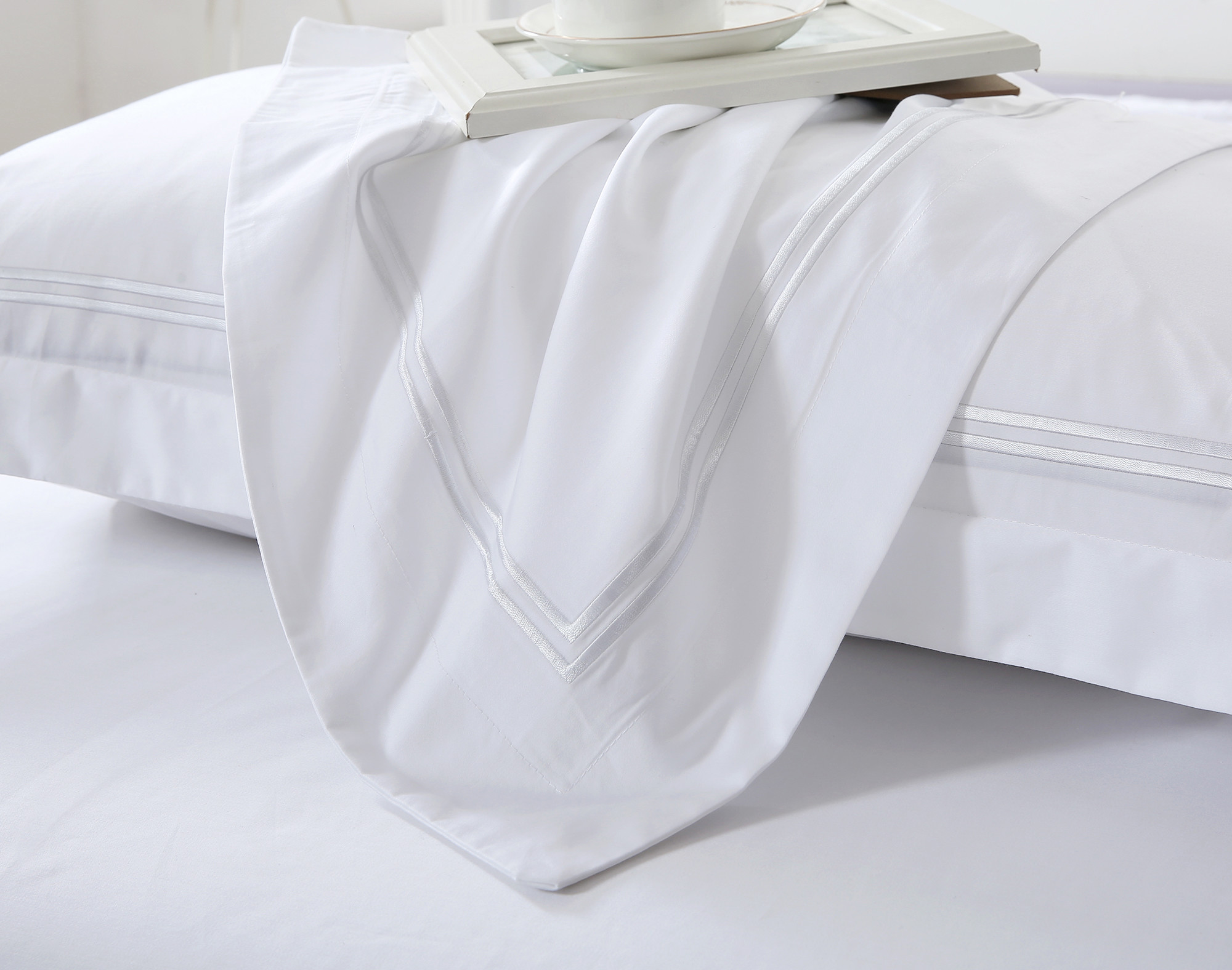 Customized Luxury Home Textile Products 100 Percent Egyptian Cotton Bed Sheets