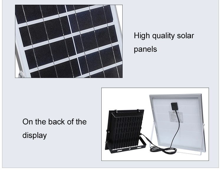 Direct Current 20000lm 120° DC24V Solar LED Flood Lights