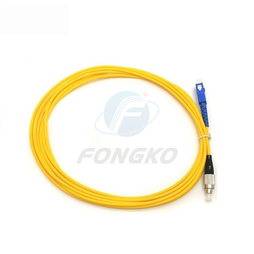 3 meter simplex Fiber Optic Patchcord Sc/upc