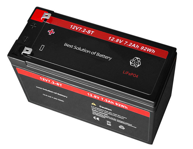 7.2ah 12v Lifepo4 Deep Cycle Battery OEM ODM Rechargeable Lithium Iron Phosphate Battery