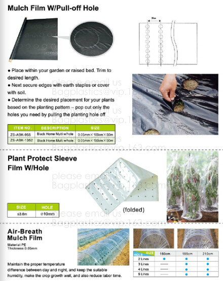 Transparent / Black / Silver / White color Plastic PE LDPE Agriculture Mulching Film,panda strawberry mulch film/black w