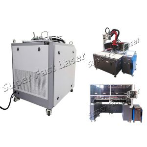 Water Cooled Single Phase 500W Laser Rust And Paint Remover