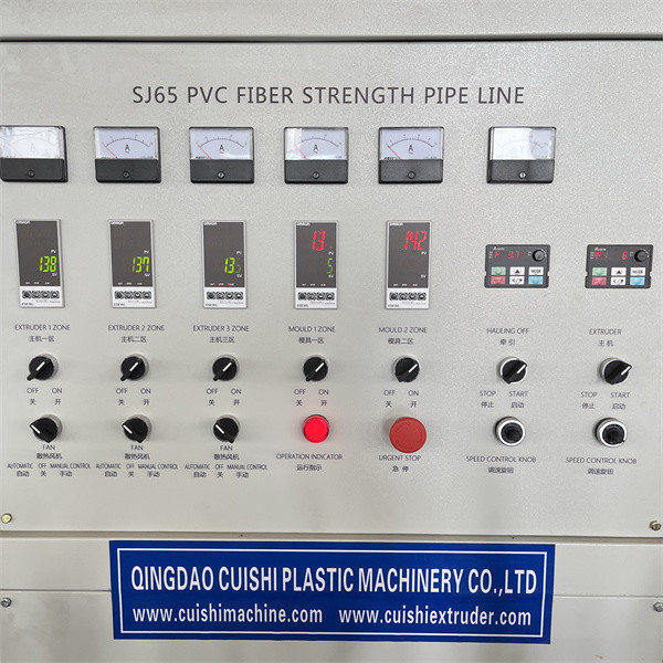 Plastic PVC Garden Pipe Machinery , Customized PVC Garden Pipe Machine