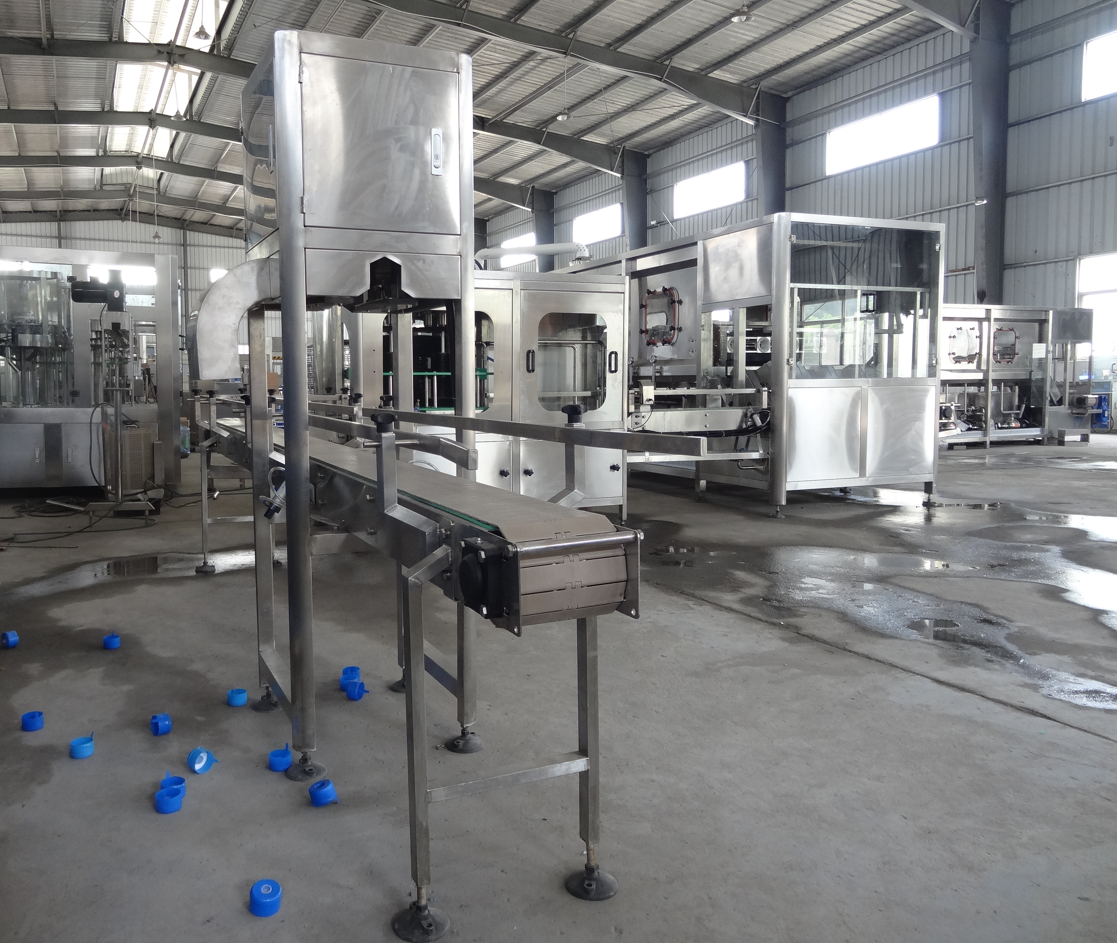 600BPH Drinking Water Filling Machine , 5 Gallon Water Bottling Machine Full Automatic