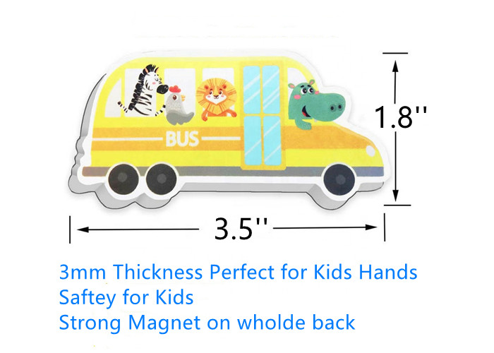 Customized Design EVA Foam Fridge Magnet Alphabets Numbers Set for Preschool Learning