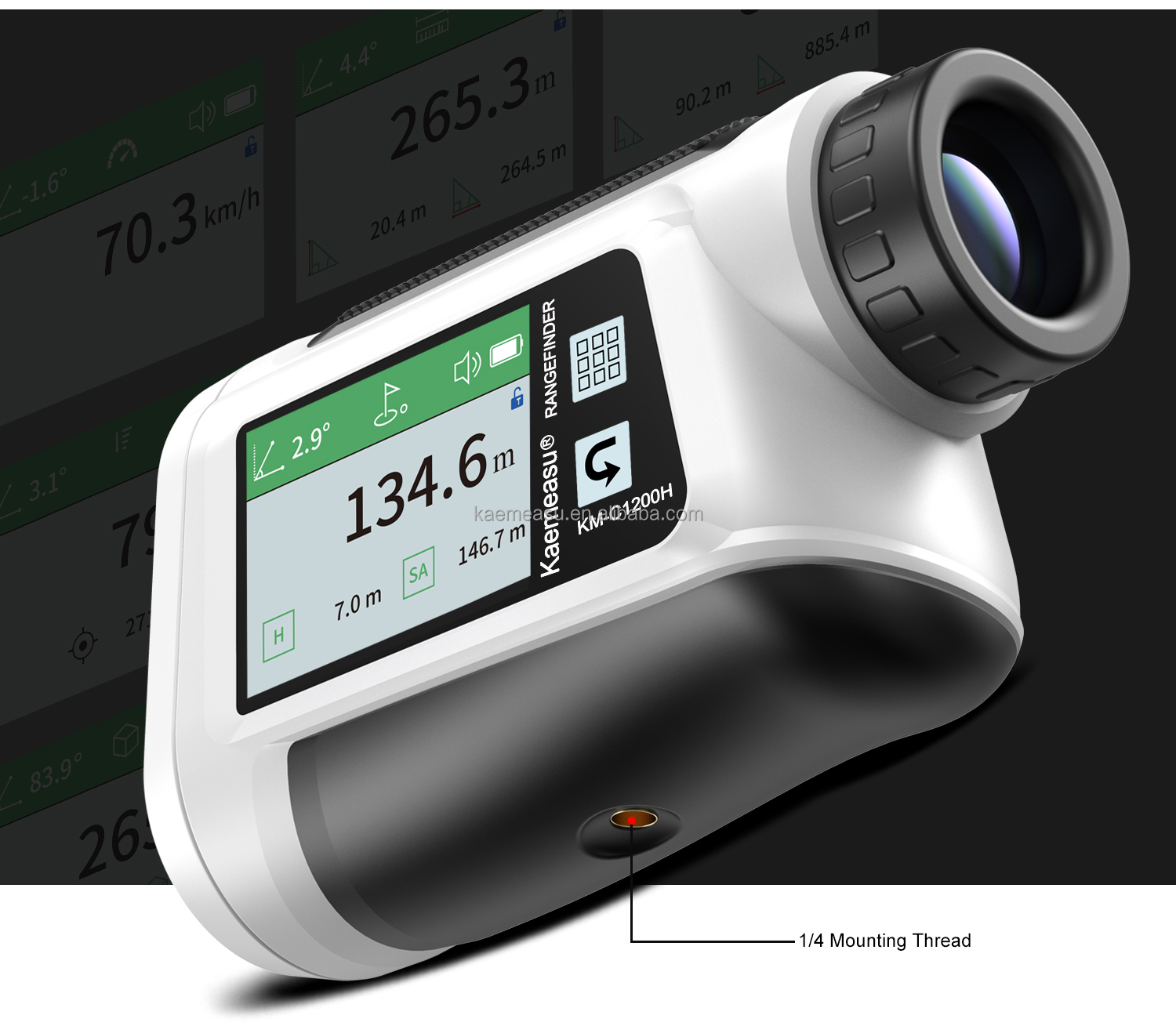 high quality OEM 1200M Golf Laser Rangefinder Hunting Rangefinder golf range finder laser rangefinder
