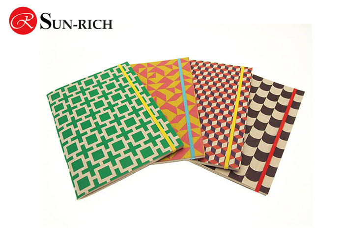 Personized School Notebook With Elastic Closure