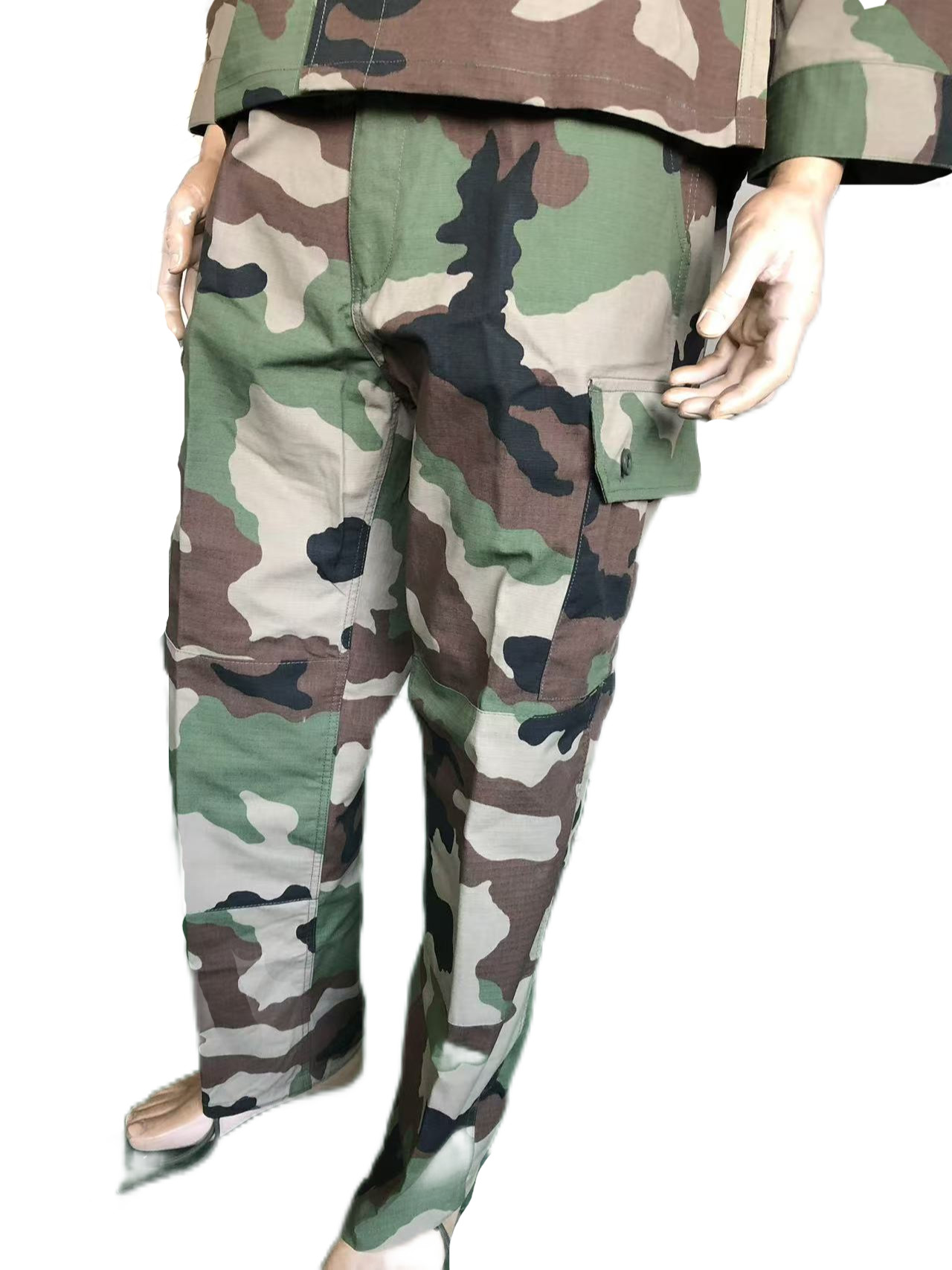F2 Style TC 65/35 Ripstop French Military Uniform Set Camouflage Attire