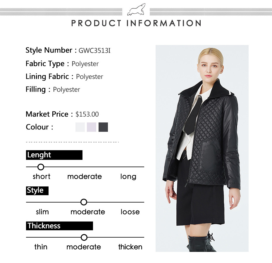 short coat, commercial style，water-proof materail，for all kinds of wears，black coat