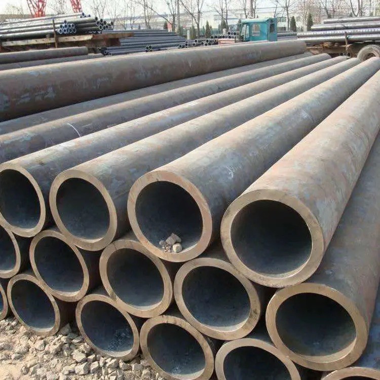 Thin Walled Carbon Steel Threaded Pipe 1000mm Galvanized Gas For Low Pressure