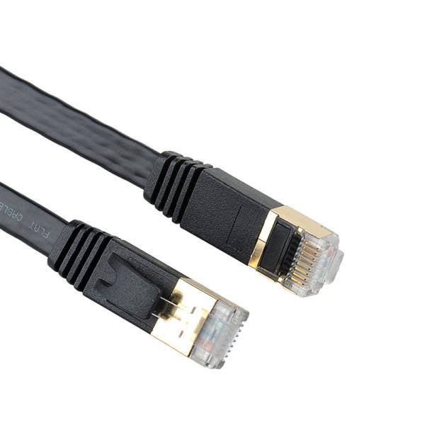 Quality 4 Pairs Flat 24awg SFTP 1m 2m 3m Cat6 Patch Cord Cable for sale