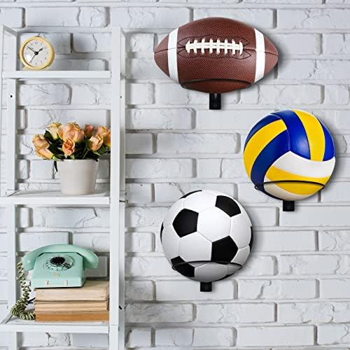 Garage Non-Folding Ball Storage Rack Wall Mounted For Soccer Volleyball And Basketball