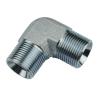Buy cheap Npt Carbon Steel BSP Thread Adapter / Hydraulic Elbow Joint Pipe Fittings from wholesalers