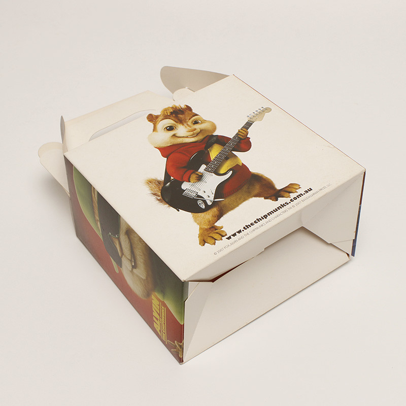 Take Away Fast Food Packaging Boxes , Waterproof Cardboard Chicken Burger Box