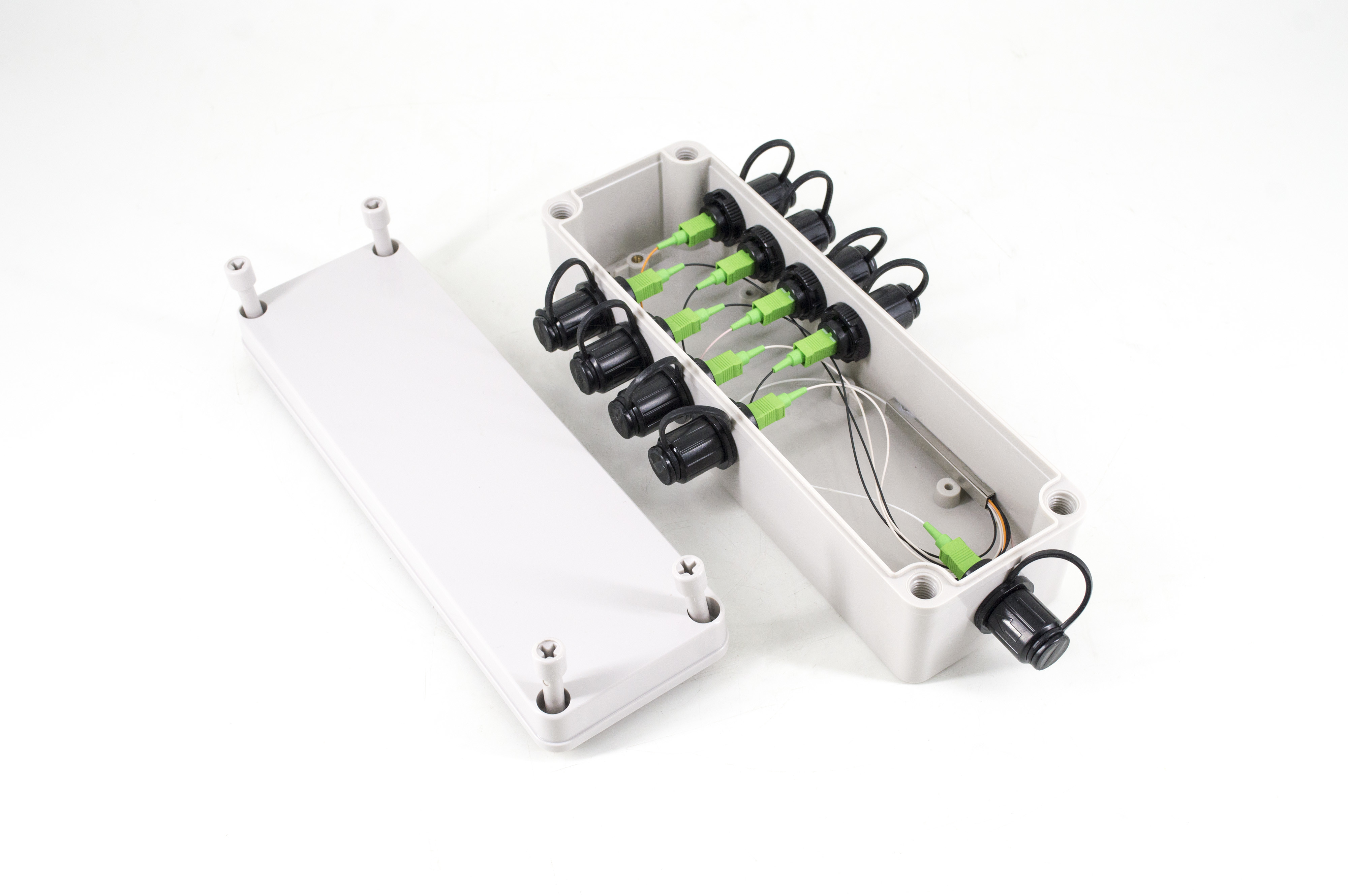 IP67 Waterproof Outdoor FTTH Terminal Box Multi - Ports With Mini SCConnector
