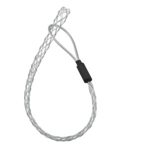 China Mesh Cable Puller Galvanizing Eye Mesh Cable Wire Grip Metal Cable Wire Grip Cable Puller on sale