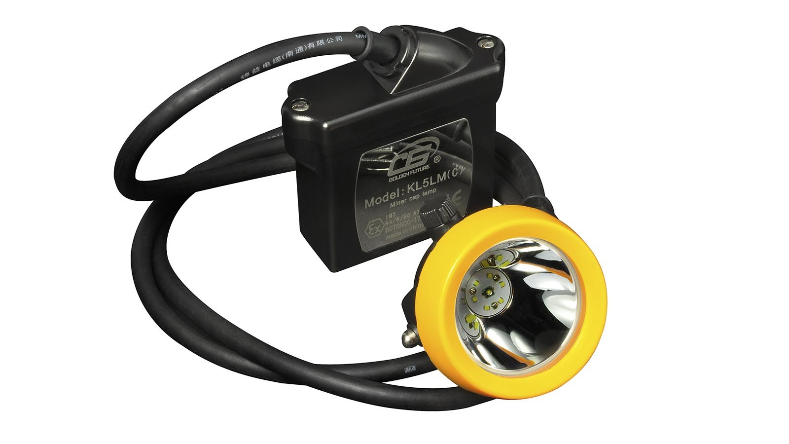 KL5LMC IP68 Waterproof LED Mining Headlamp 20000 Lux Rechargeable Mine Lamp
