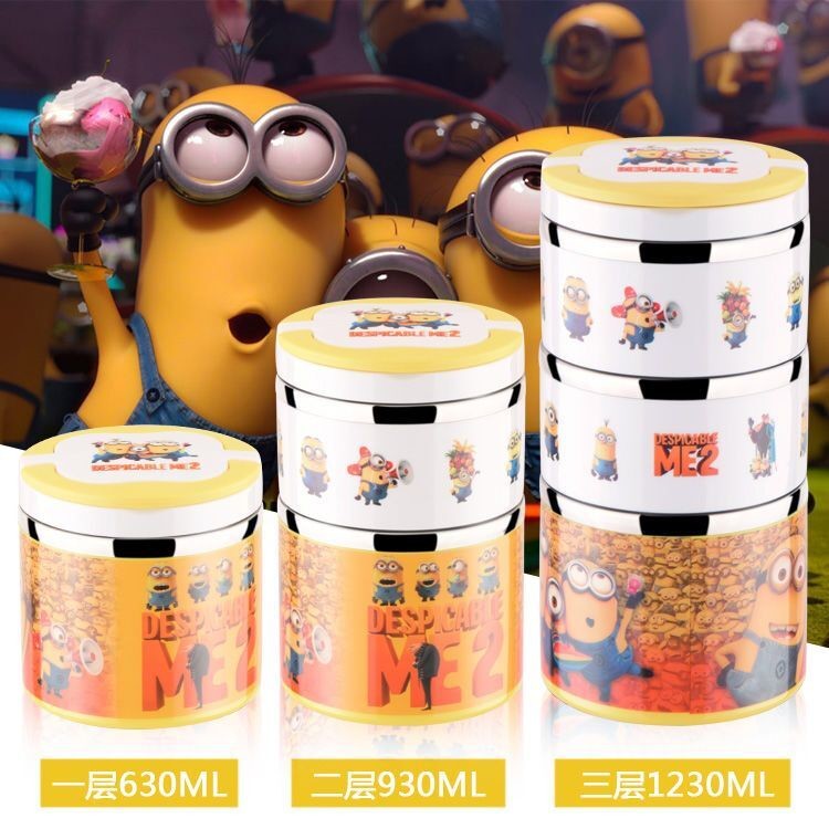 2016 nwe style several pattern stainless steel round food container ,food carrier,lunch box,food lunch container
