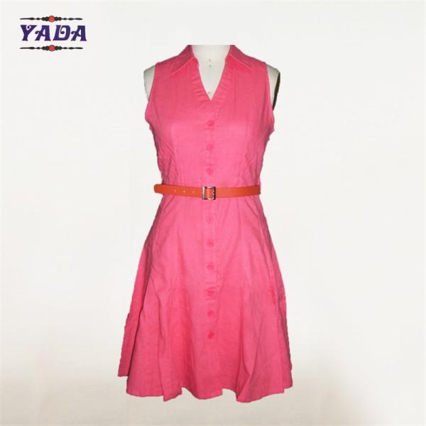 Red sexy mature shirt neck office party women elegant casual long night dress