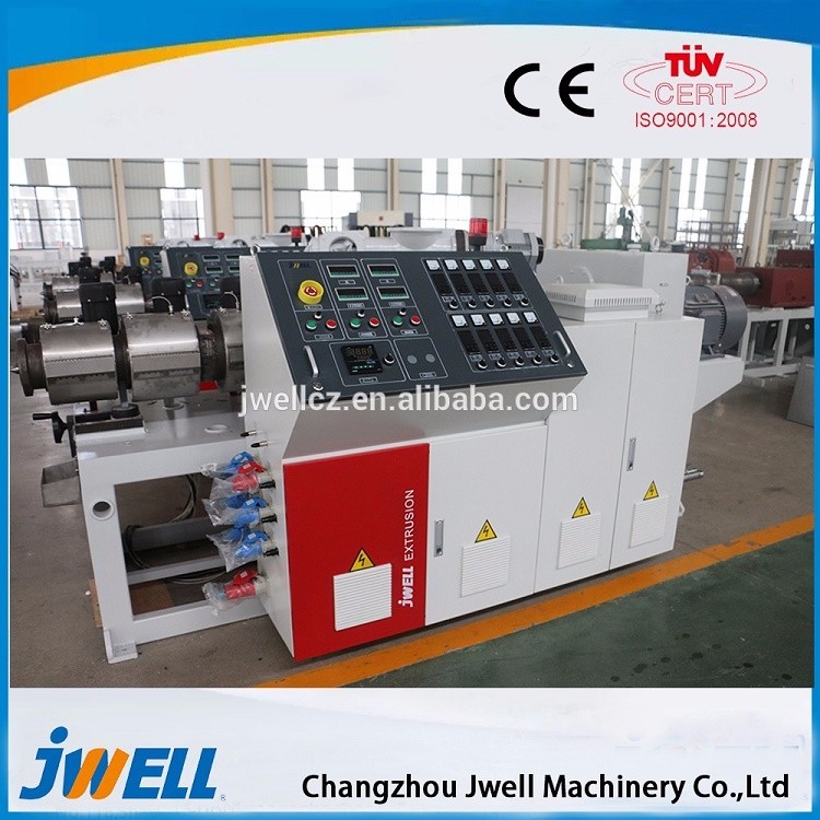 Wood Plastic Indoor Decorative Materials Extrusion Line 600-1200 Conical Twin Screw