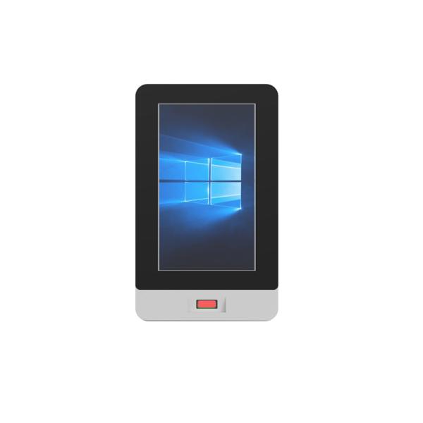 Quality Supermarket Wall Mount Touch Screen Kiosk With Barcode Reader for sale