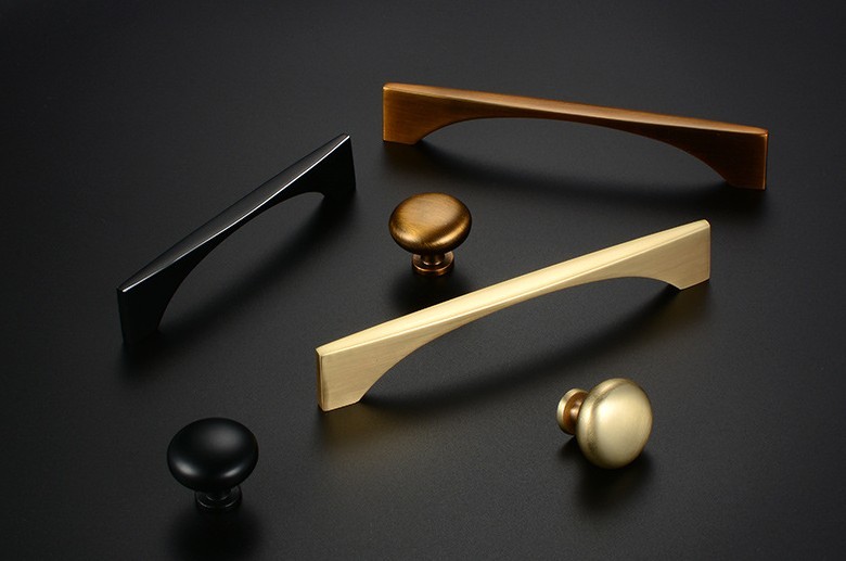Oem Matte Black Furniture Cabinet Handle 96 - 320mm Kitchen Pulls