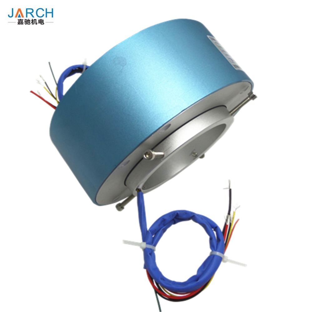 Ss304 Stainless Steel with round Head Code Multiple Passages Flange connection Hydraulic Rotary Union