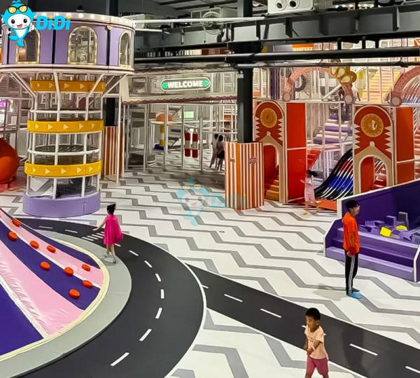 Commercial Soft Equipment Kids' Play Area With Climbing Function Children'S Park